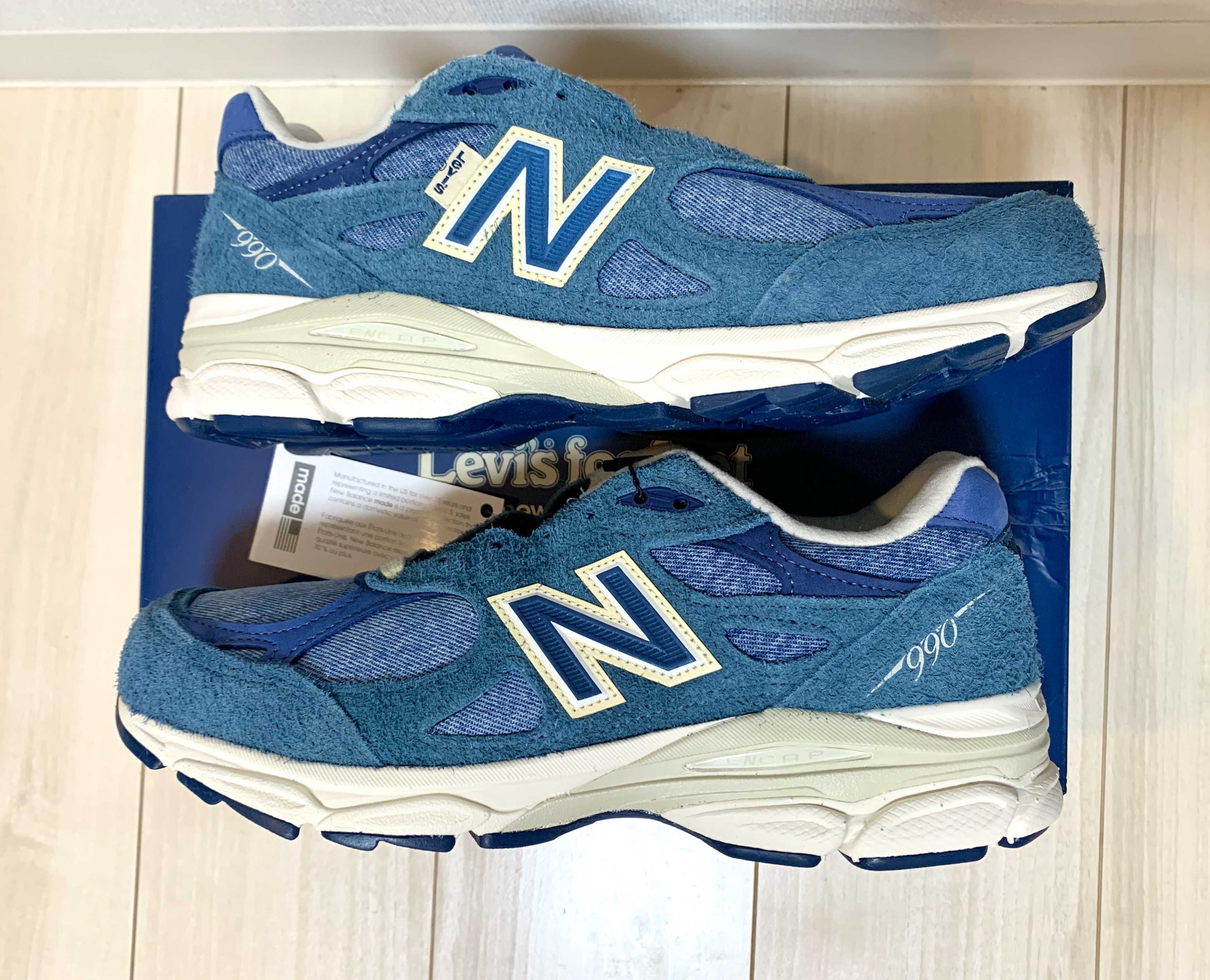 Levi’s × New Balance 990V3 "Blue"