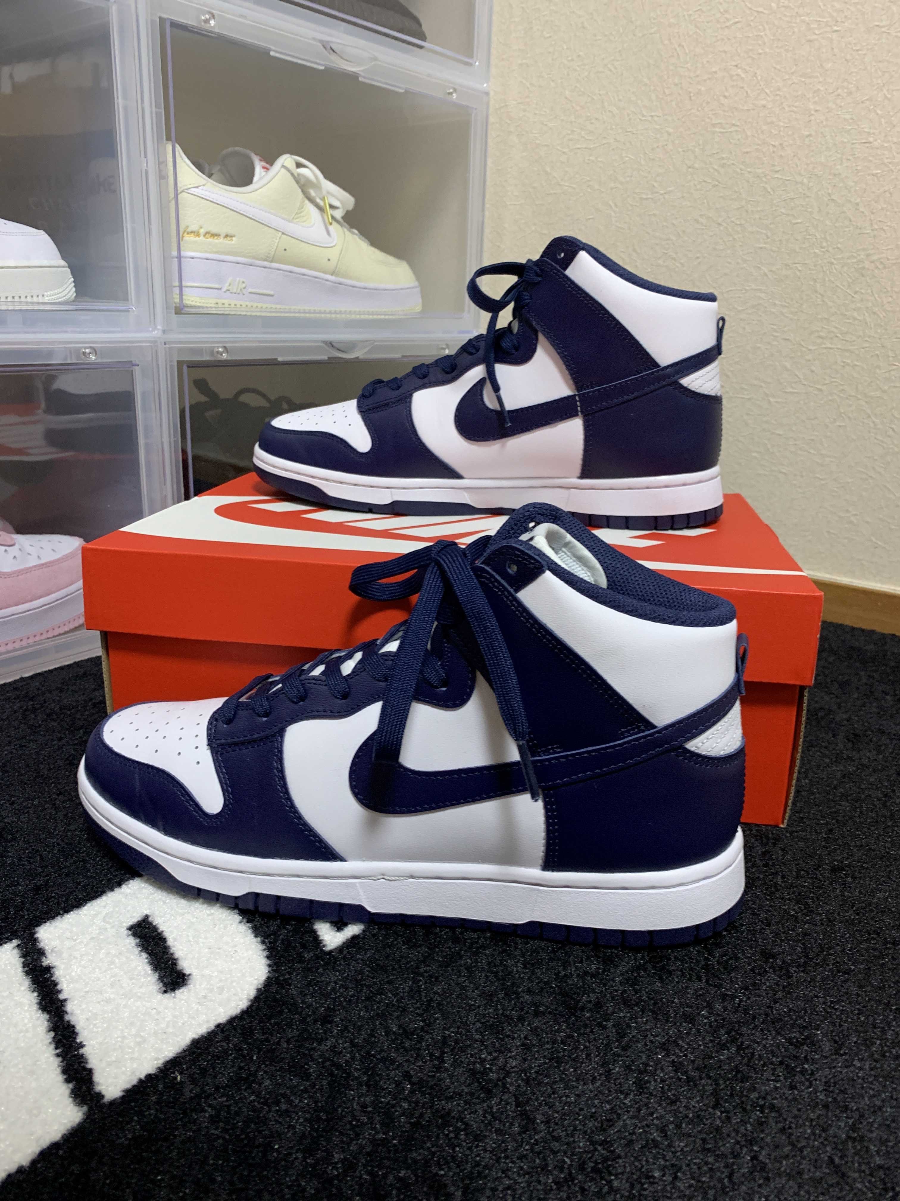Nike Dunk High "Championship Navy"