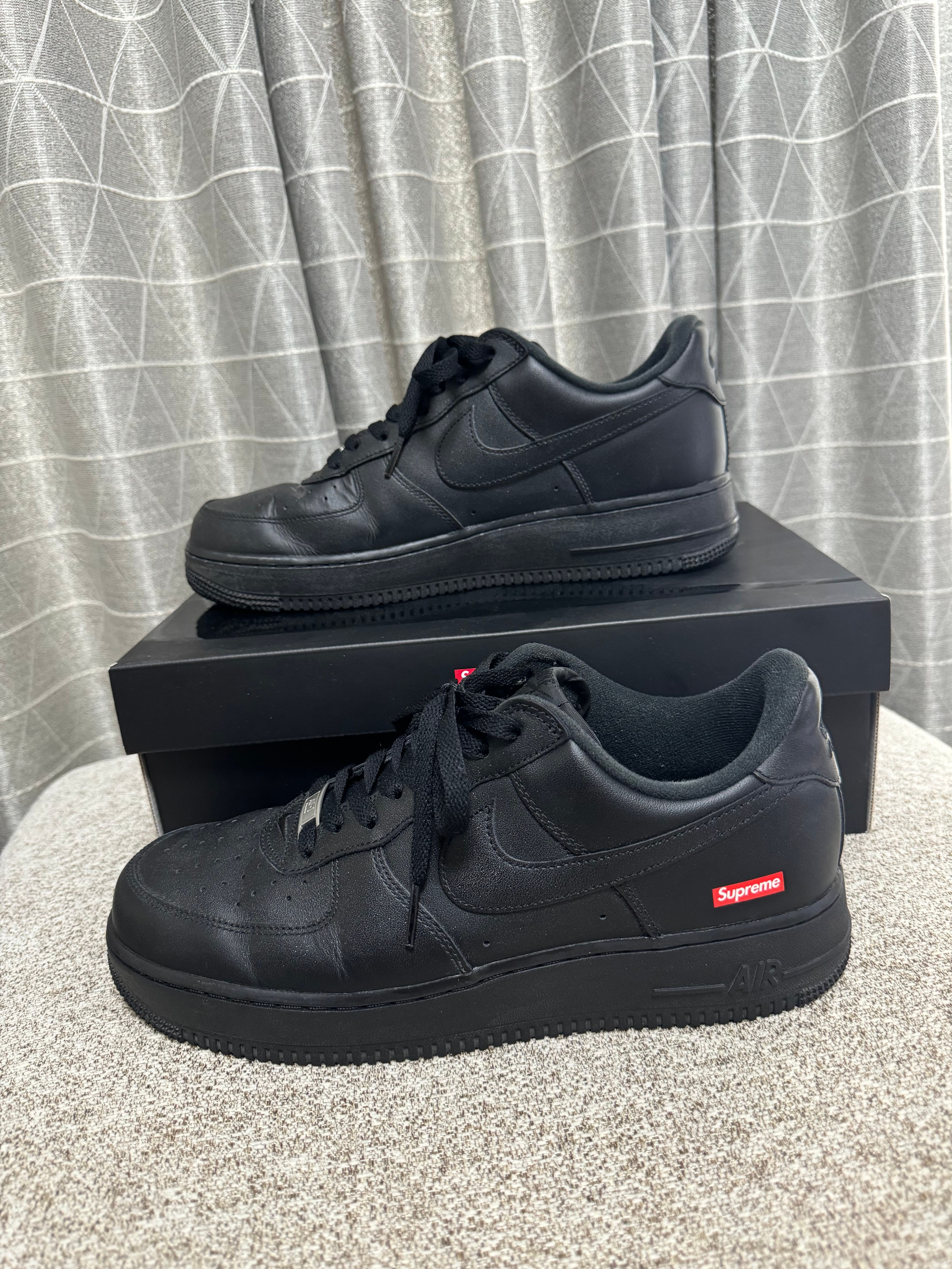 Supreme × Nike Air Force 1 Low "Black"