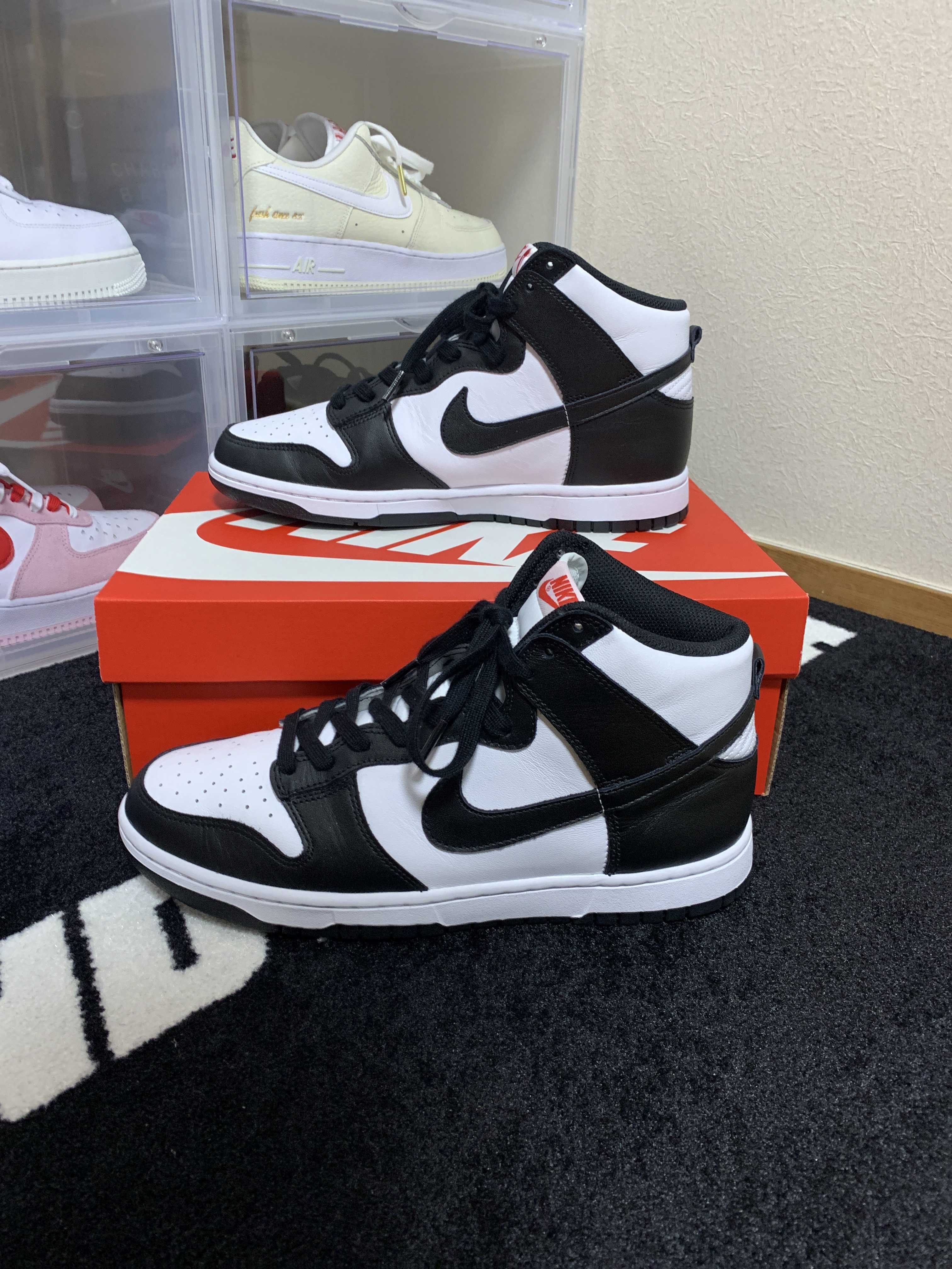 Nike Dunk High "Black and White"