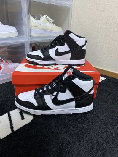 Nike Dunk High "Black and White"