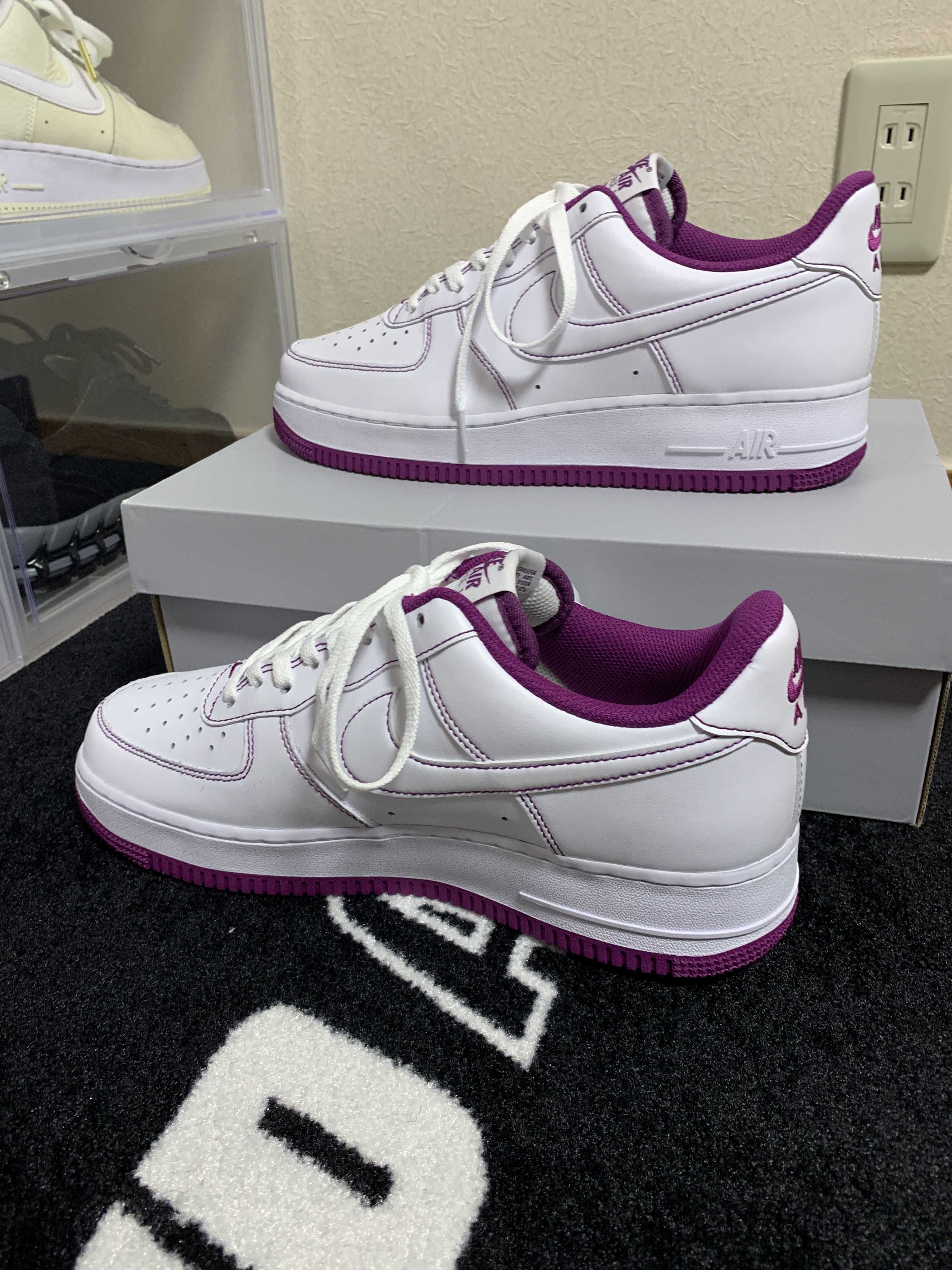 Nike Air Force 1 Low '07 "White/Viotech"