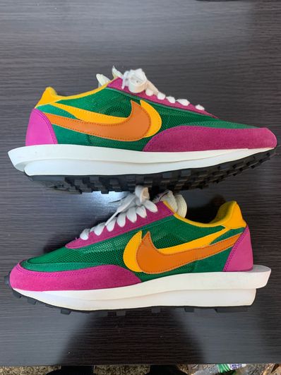 sacai × NIKE LDV WAFFLE "PINE GREEN"