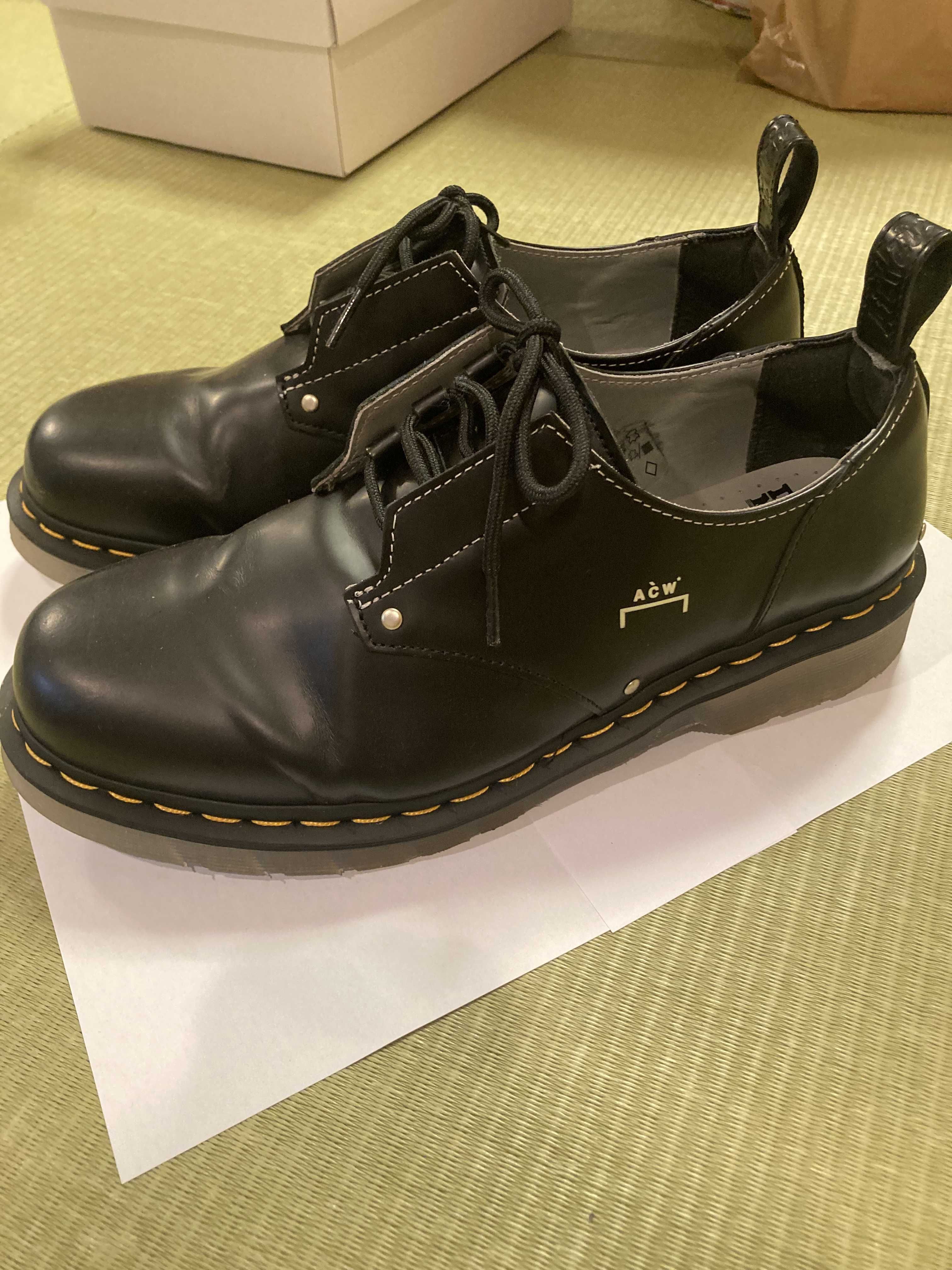 A-COLD-WALL* × Dr.Martens 1461 ACW WORK SHOE "Black"