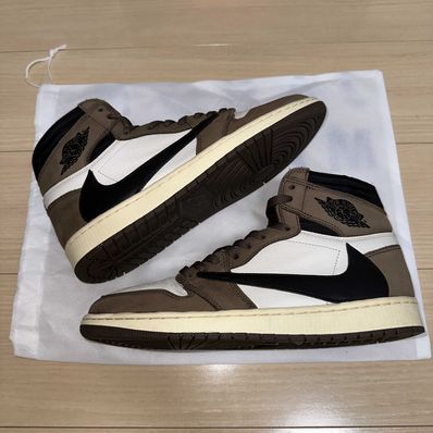 Travis Scott × Nike Air Jordan 1 Retro High OG TS SP "Sail/Dark Mocha"