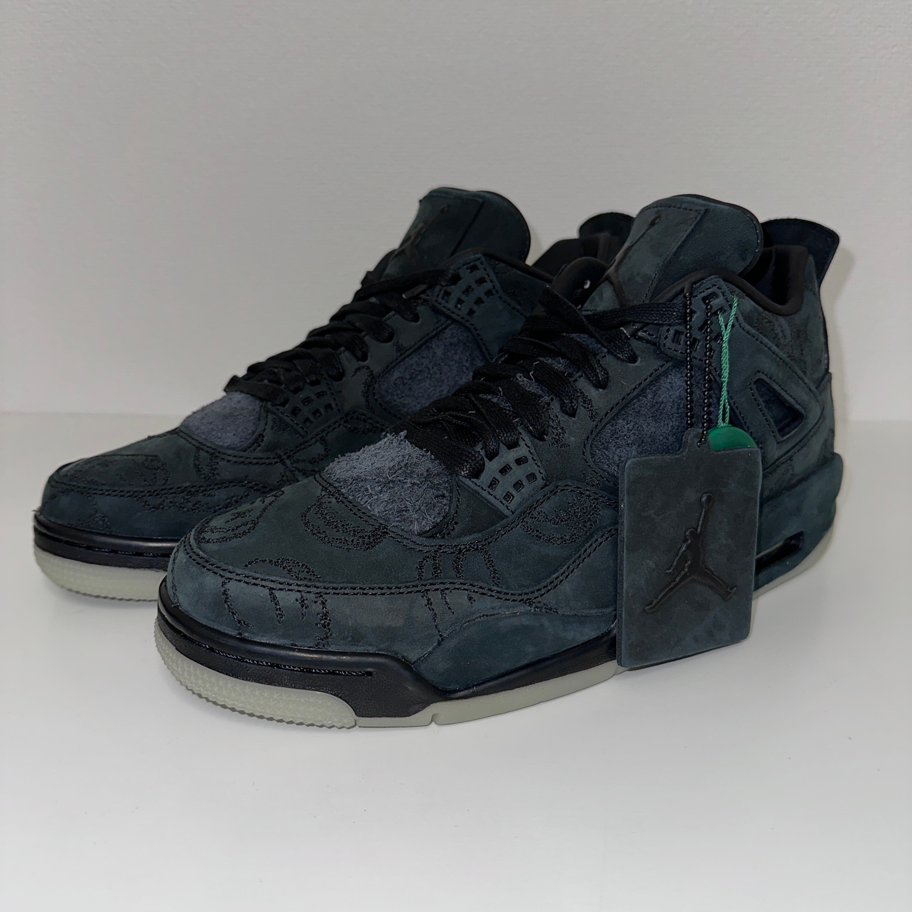 KAWS × Nike Air Jordan 4 Retro "Black"