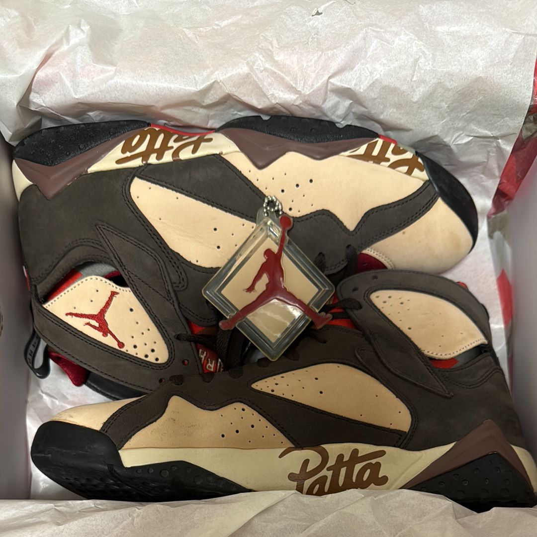 Patta × Nike Air Jordan 7 OG "Brown"