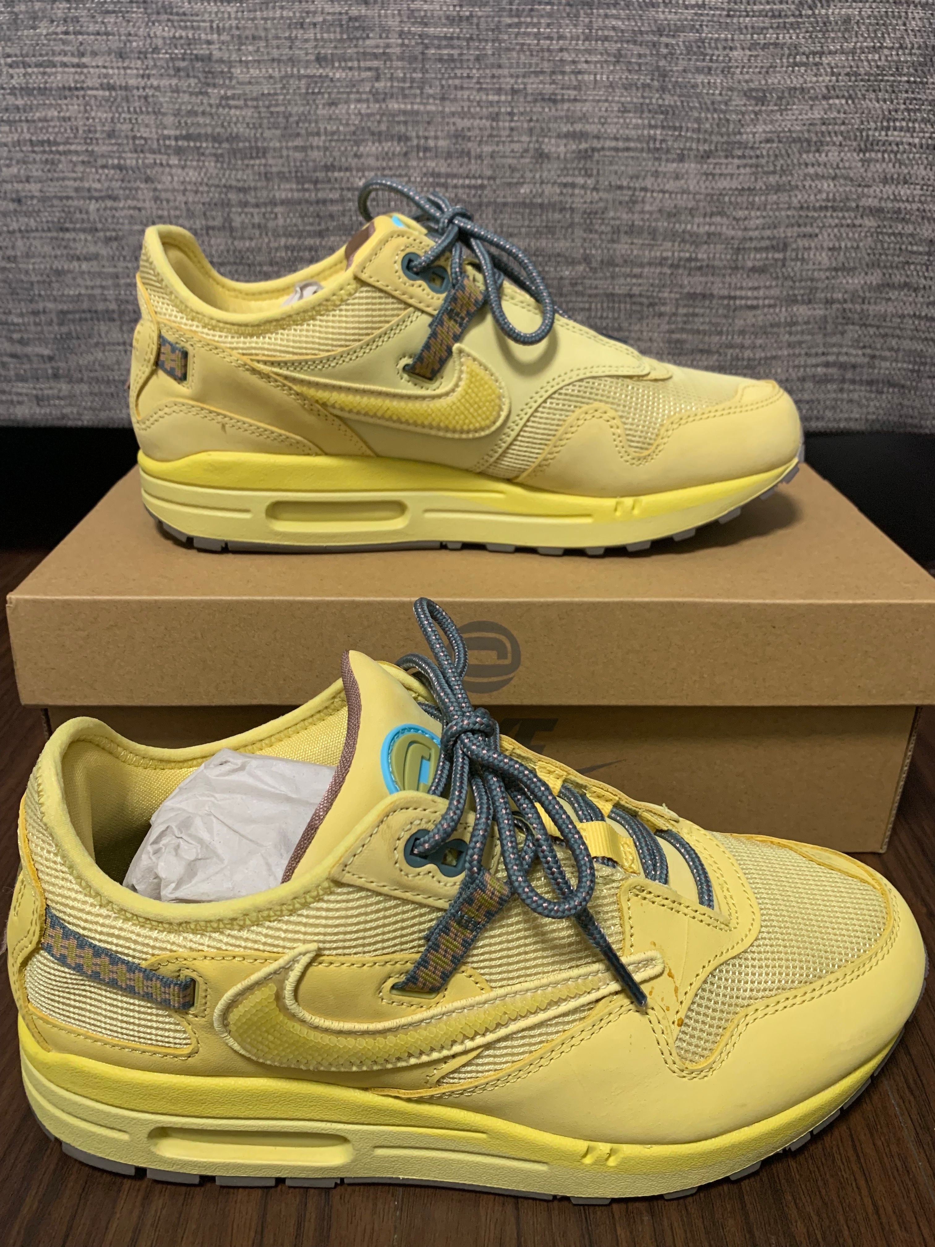 Travis Scott × Nike Air Max 1 "CACT.US Gold"