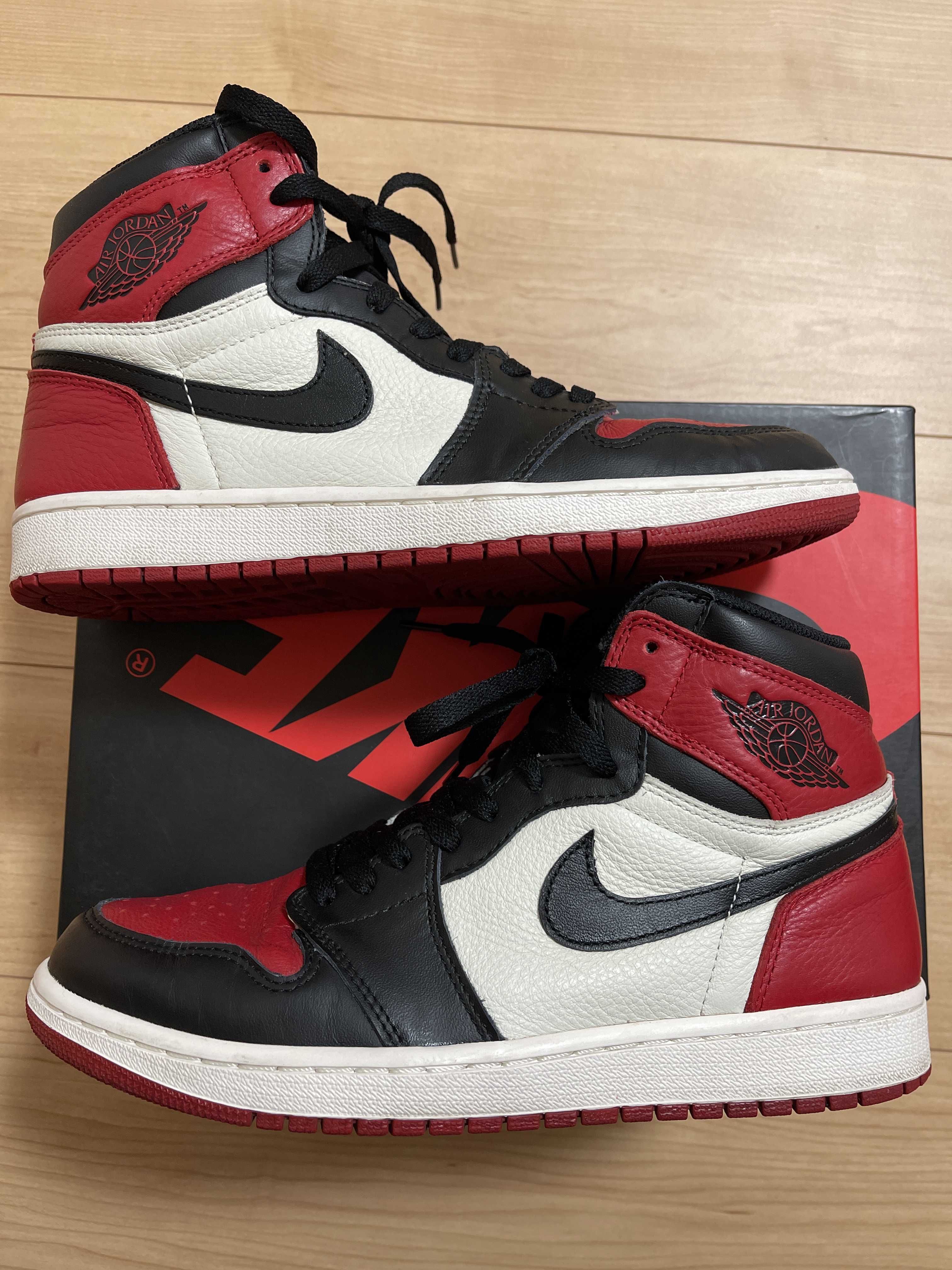 Nike Air Jordan 1 Retro High OG "Bred Toe"