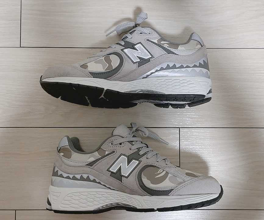 A BATHING APE × New Balance 2002R "Gray"