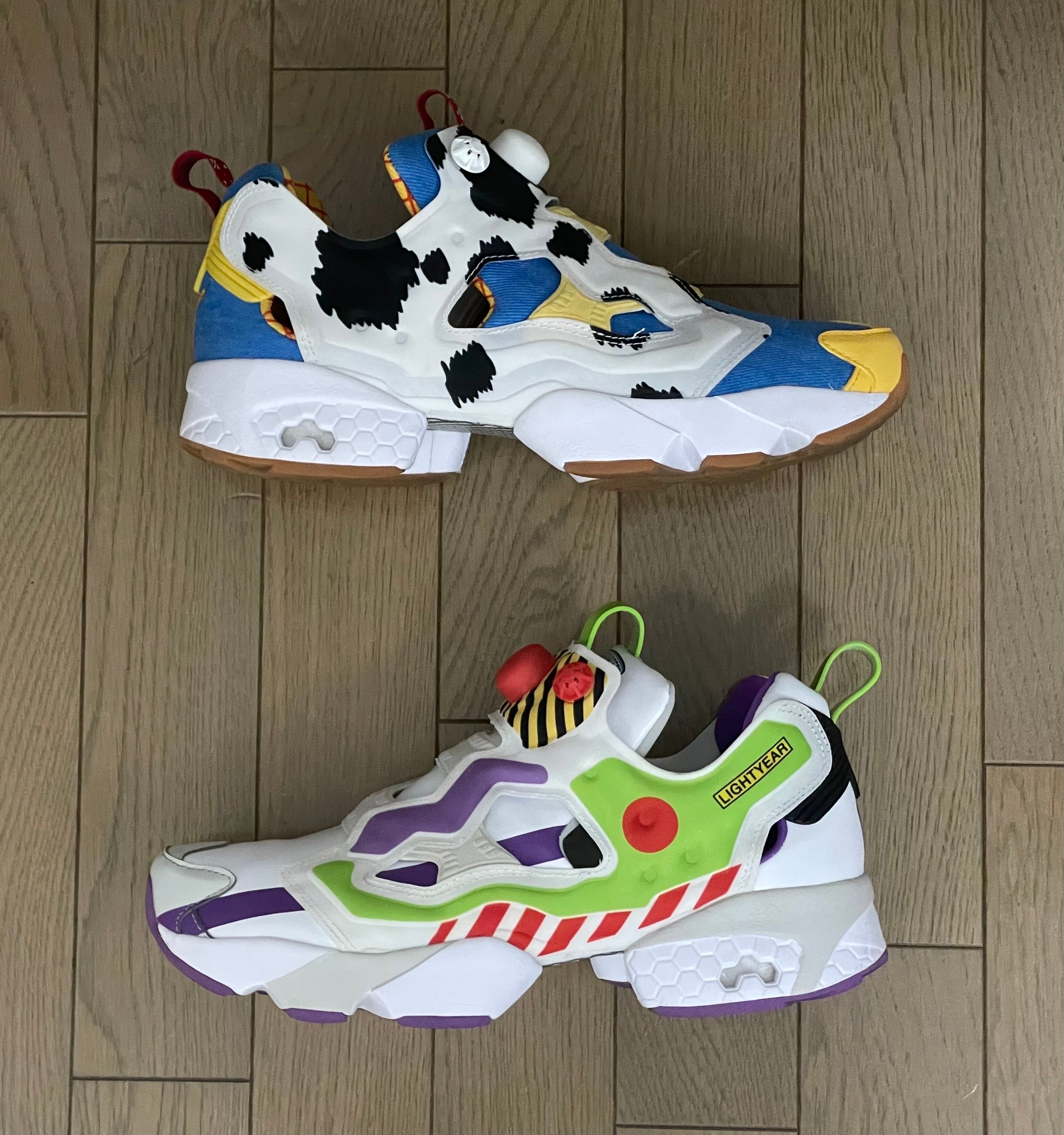 TOY STORY × REEBOK × BAIT INSTAPUMP FURY OG "BUZZ and WOODY"