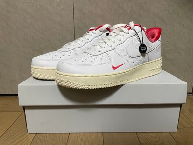 KITH × Nike Air Force 1 Low "White/Red"