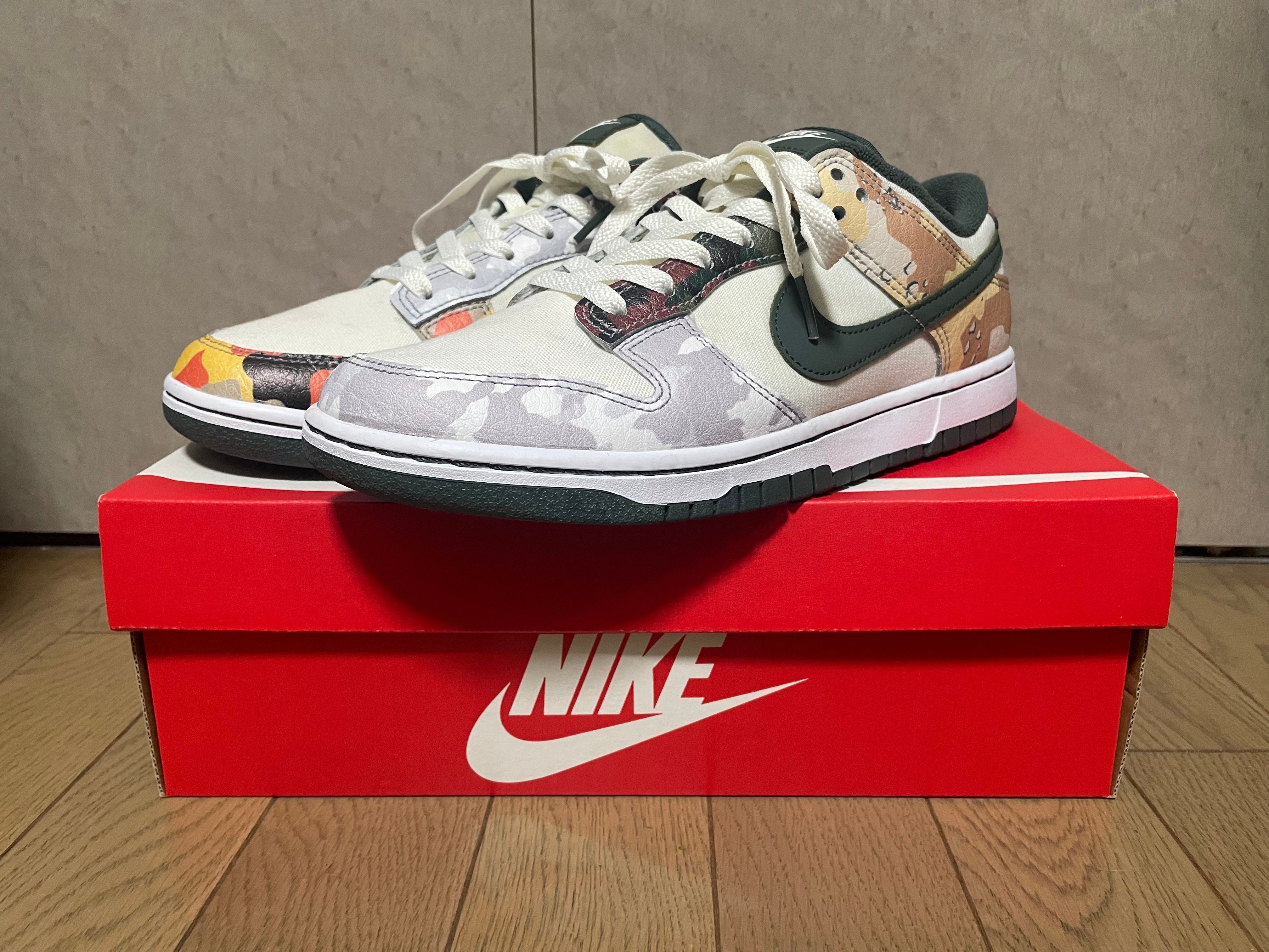 Nike Dunk Low "Sail Multi Camo"