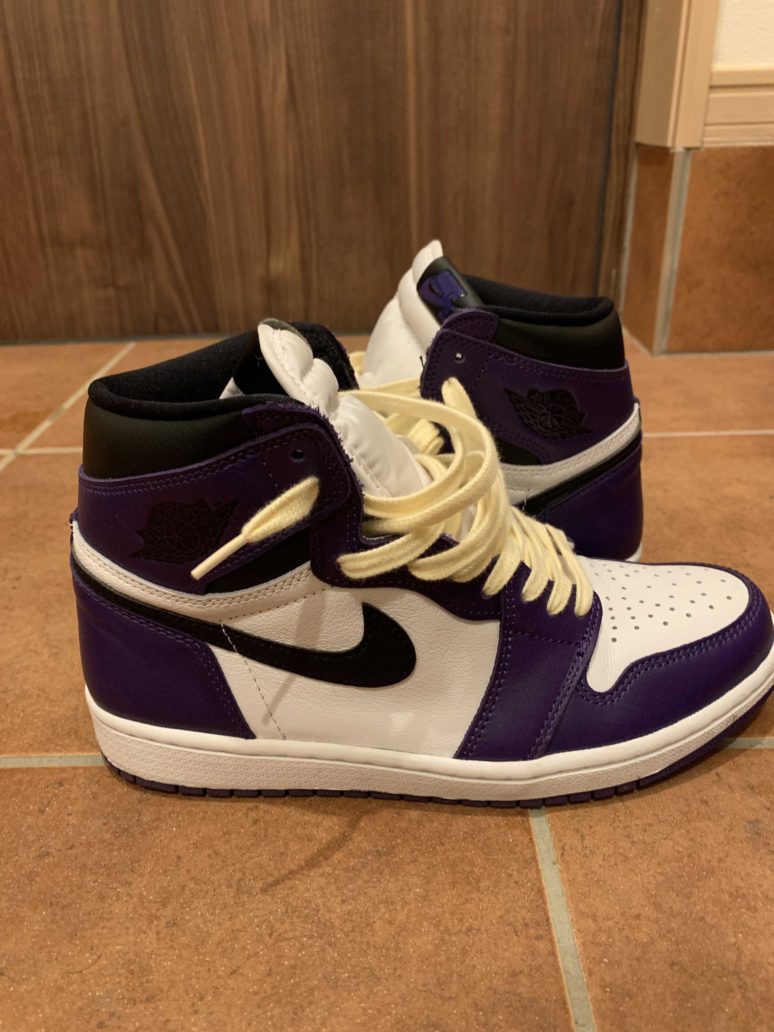 Nike Air Jordan 1 Retro High OG "Court Purple White/Black" (2020)   