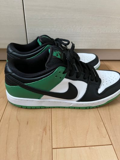 Nike SB Dunk Low Pro "Black and Classic Green"