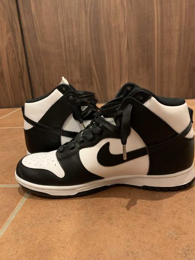 Nike Women's Dunk High "Black and White"
