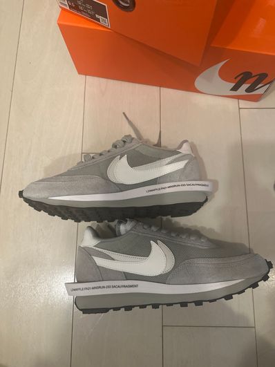 Fragment × sacai × Nike LD Waffle "Light Smoke Grey"