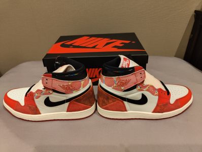 Spider-Man × Nike Air Jordan 1 Retro High OG SP "Spider-Man: Across the Spider-Verse/University Red"