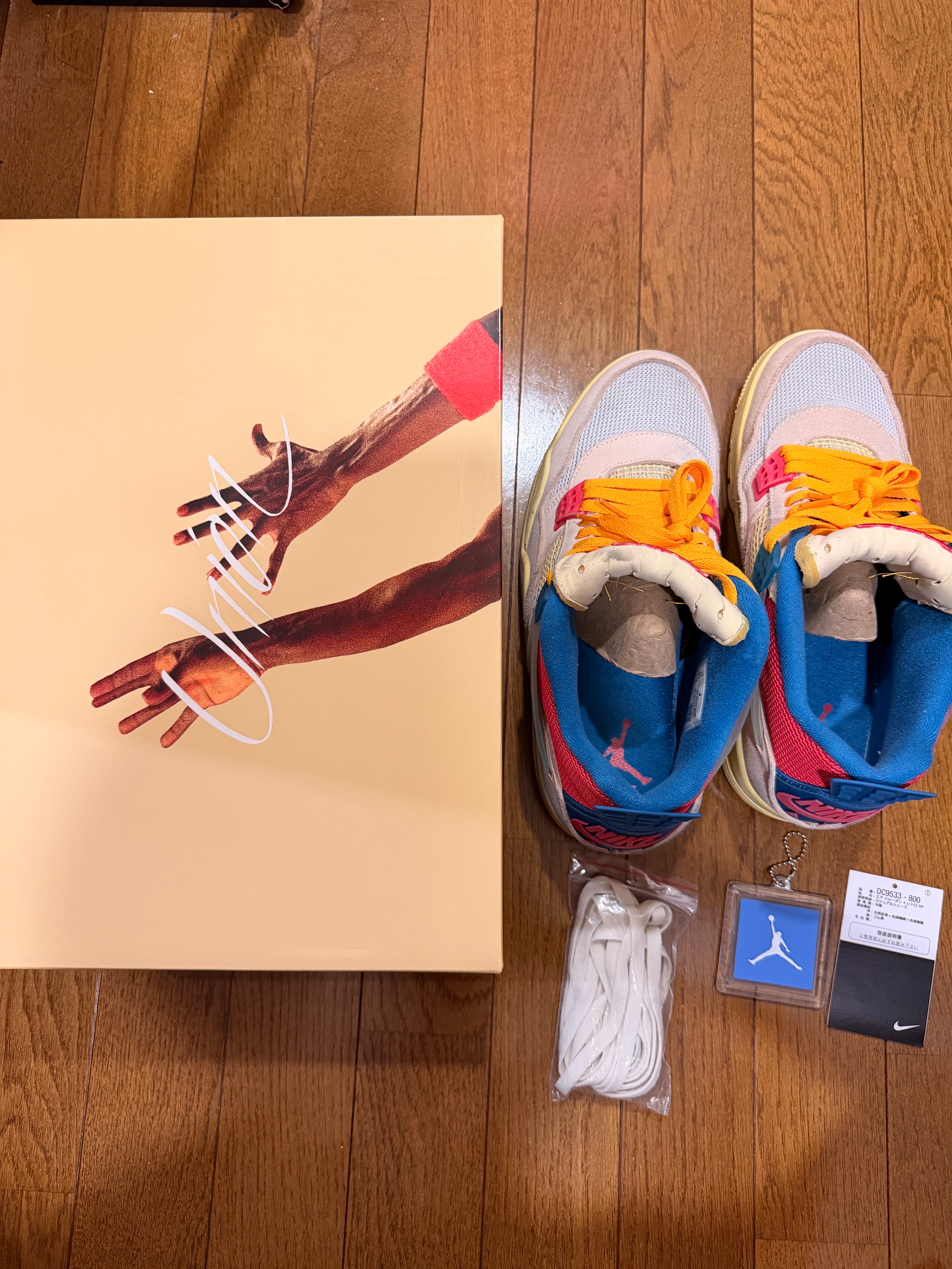 UNION × Nike Air Jordan 4 SP "Guava Ice/Light Fusion Red"