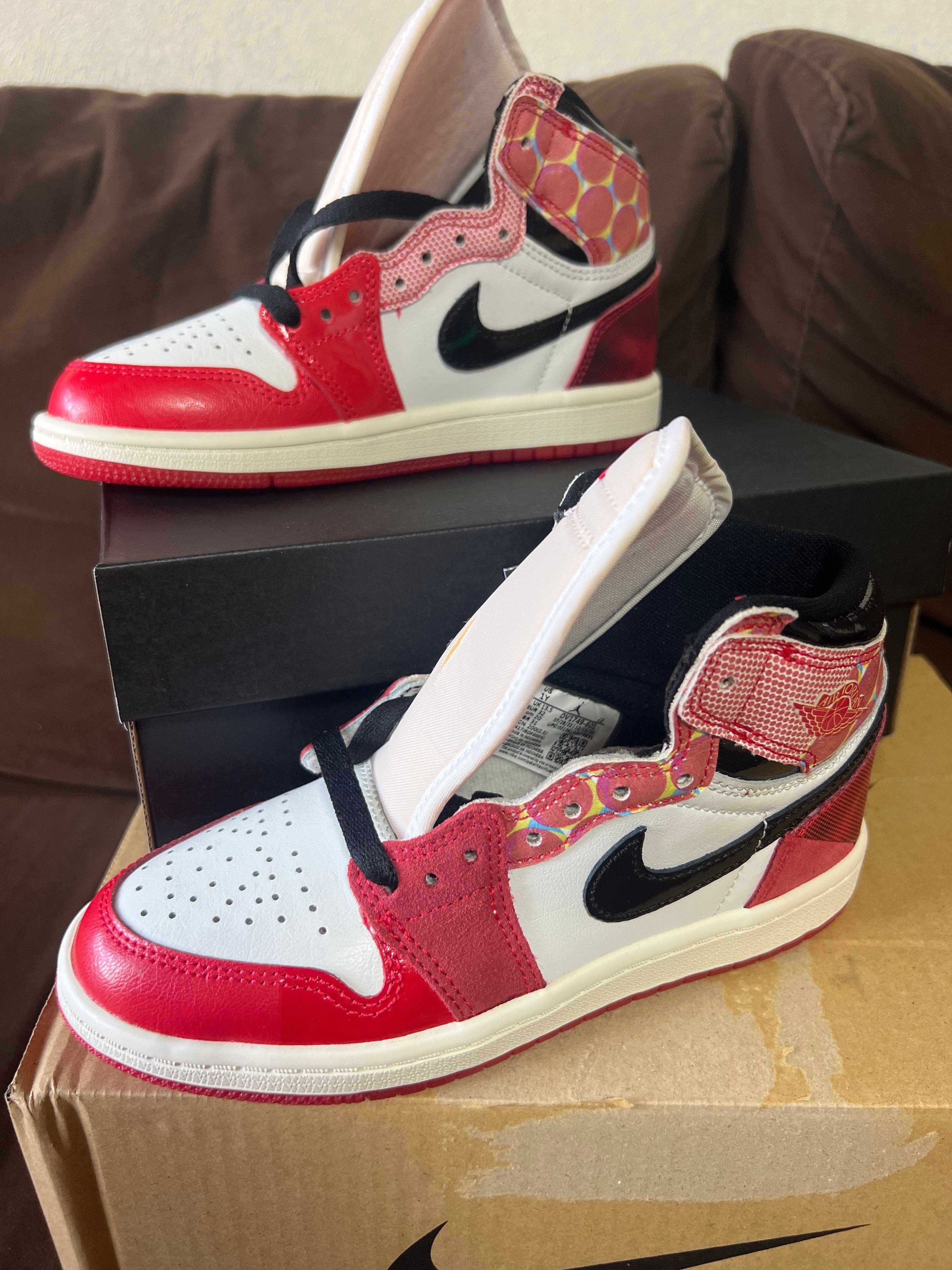 Spider-Man × Nike PS Air Jordan 1 High OG SP "Next Chapter/Spider-Man:Across the Spider-Verse"