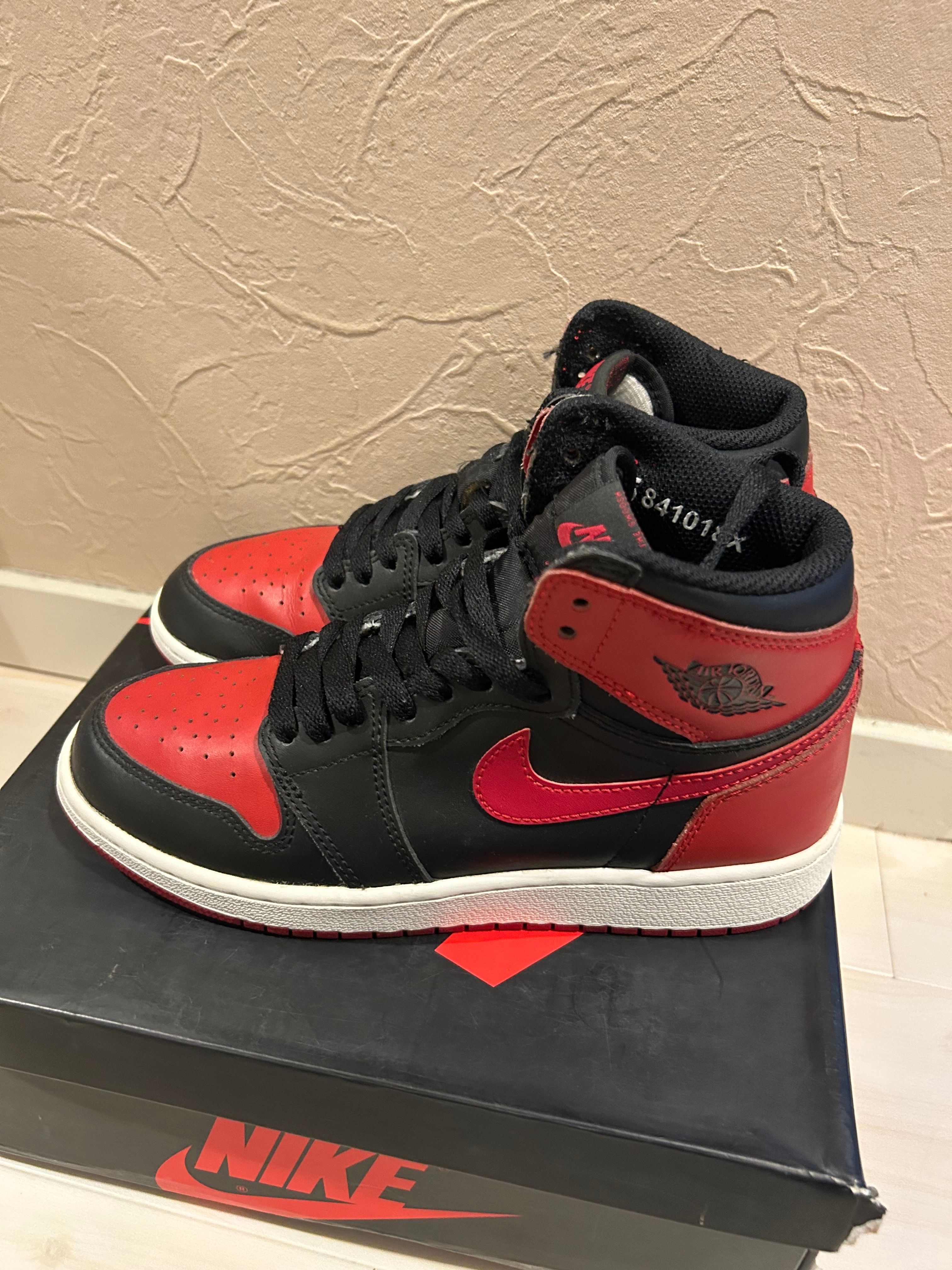 Nike GS Air Jordan 1 Retro High BRED 2016 "BANNED"