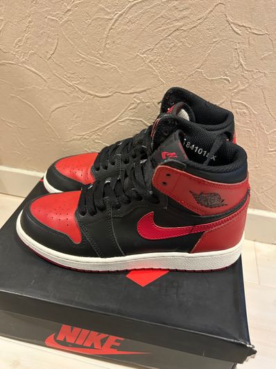 Nike GS Air Jordan 1 Retro High BRED 2016 "BANNED"