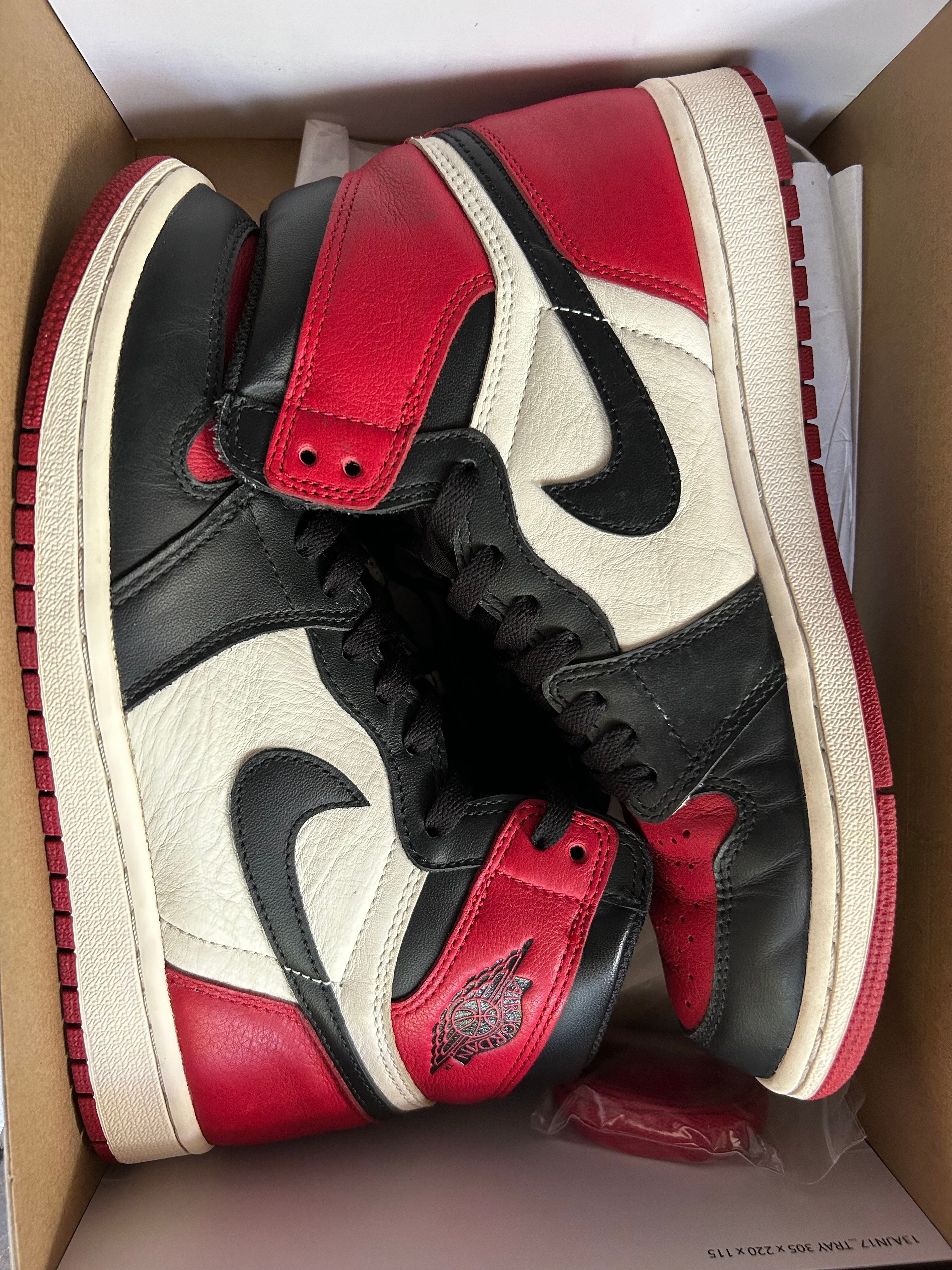 Nike Air Jordan 1 Retro High OG "Bred Toe"