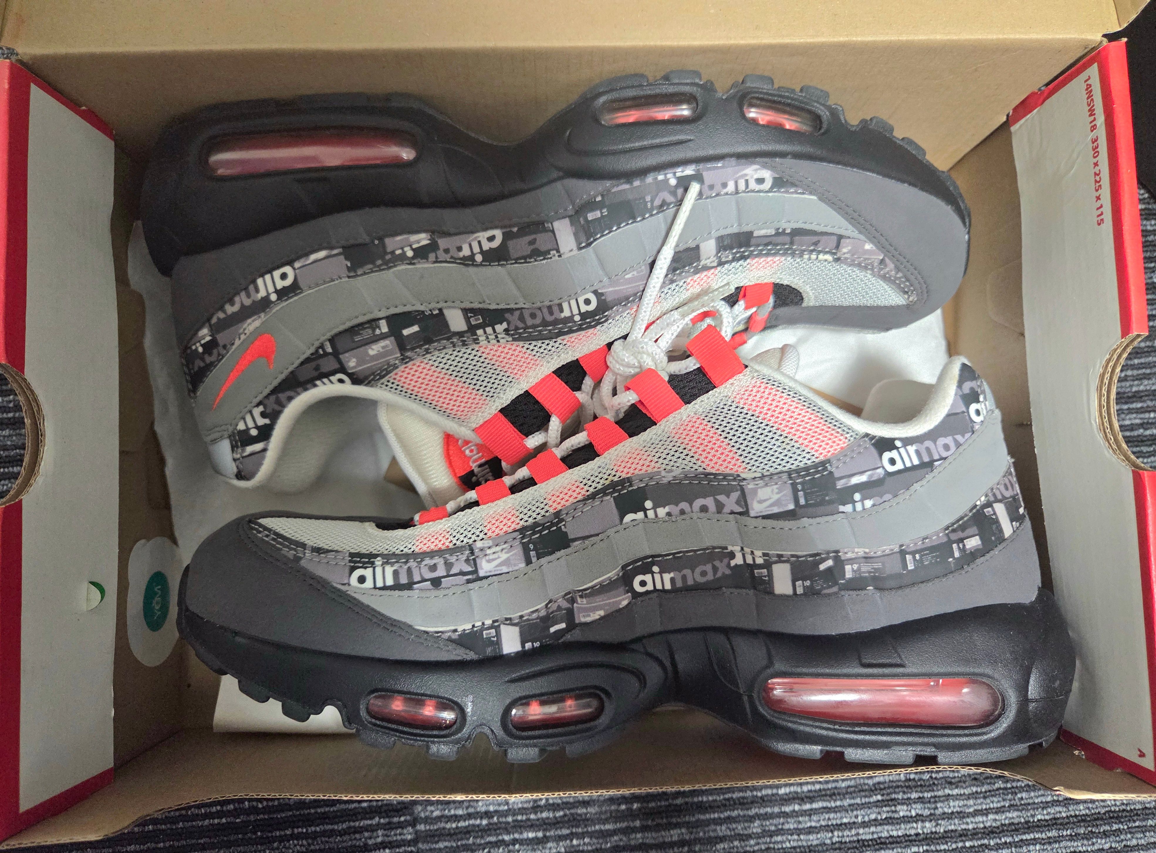 atmos × Nike Air Max 95 "Red We Love Nike"