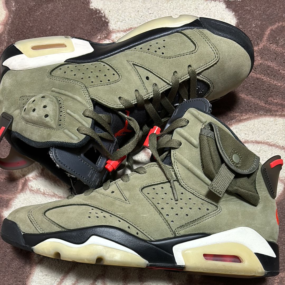 Travis Scott × Nike Air Jordan 6 Retro "Medium Olive"