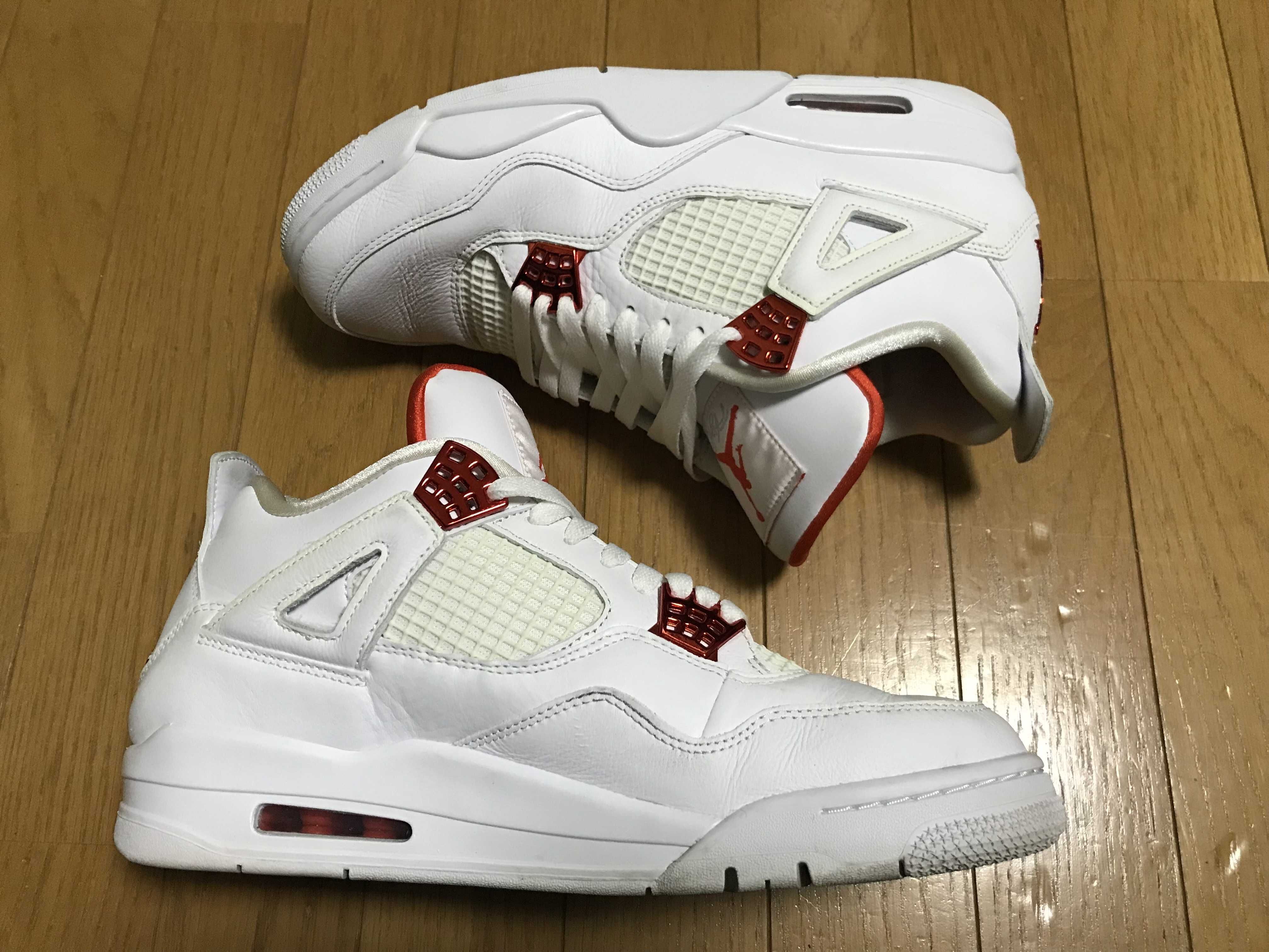 Nike Air Jordan 4 Retro "White/Team Orange"