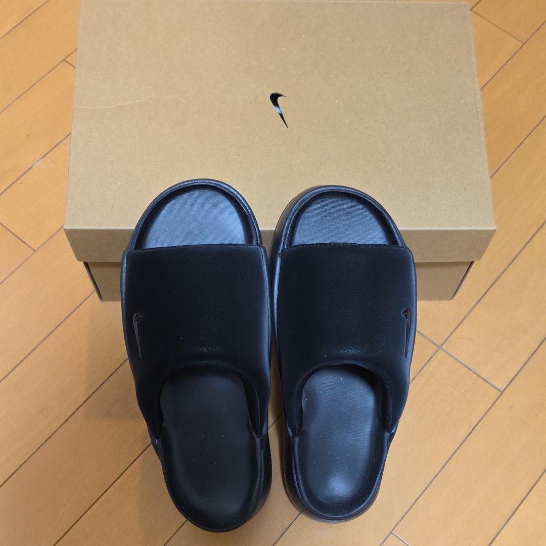 Nike Women's Calm Elevation Slide "Triple Black"