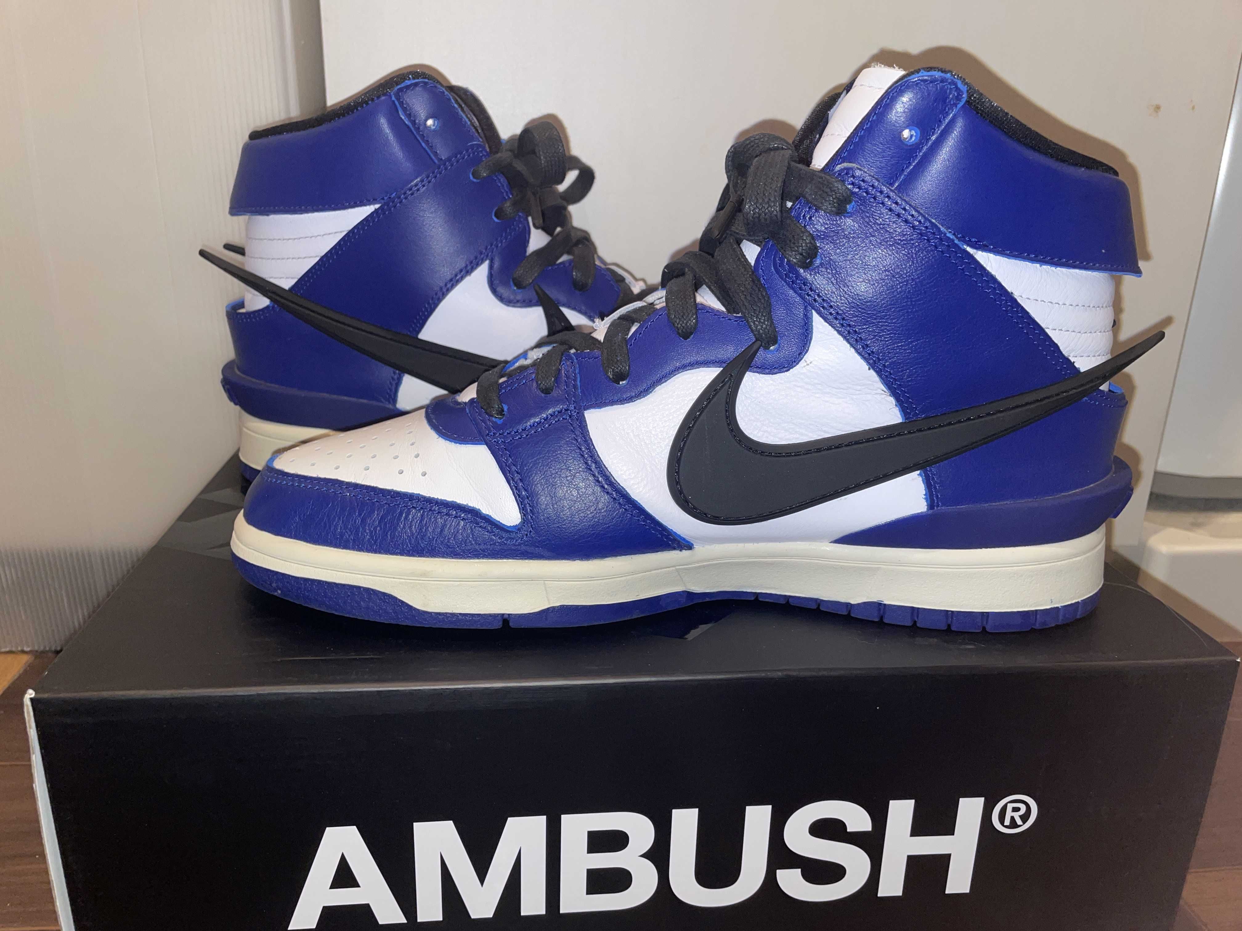 AMBUSH × NIKE DUNK HIGH "DEEP ROYAL"
