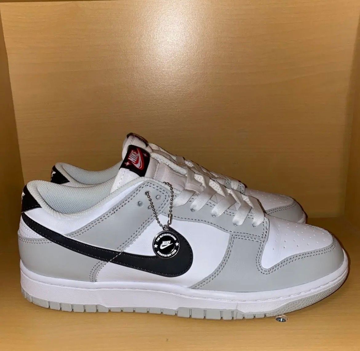 Nike Dunk Low SE Lottery "Grey Fog/Light Crimson"