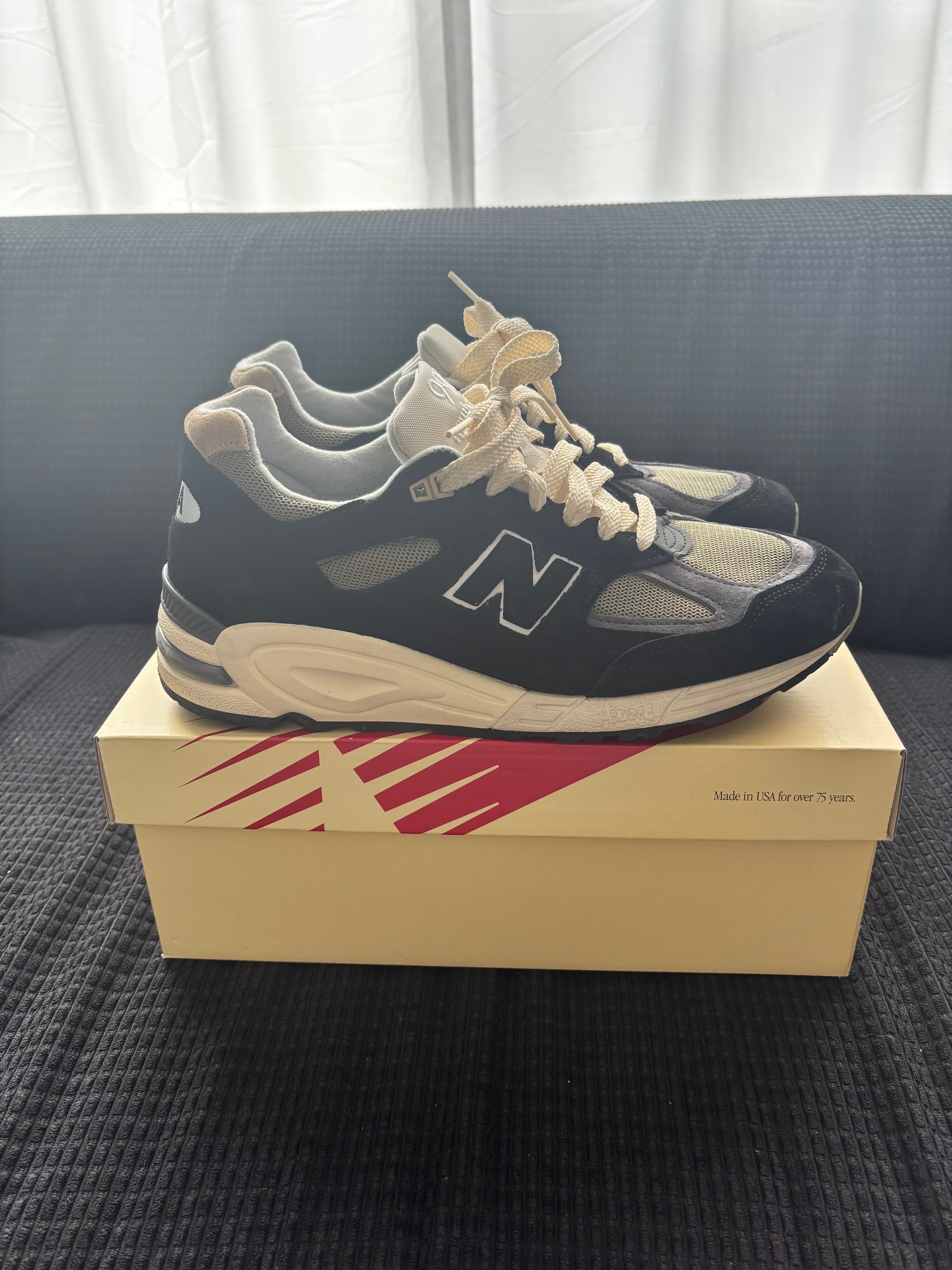 ニューバランス 990V2 "ブラック/トゥルーカモ"