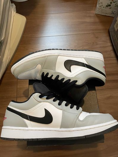 NIKE AIR JORDAN 1 LOW "LIGHT SMOKE GREY"