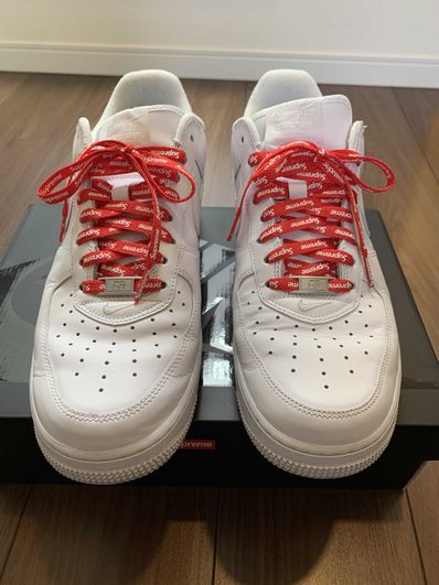 Supreme × Nike Air Force 1 Low "White"