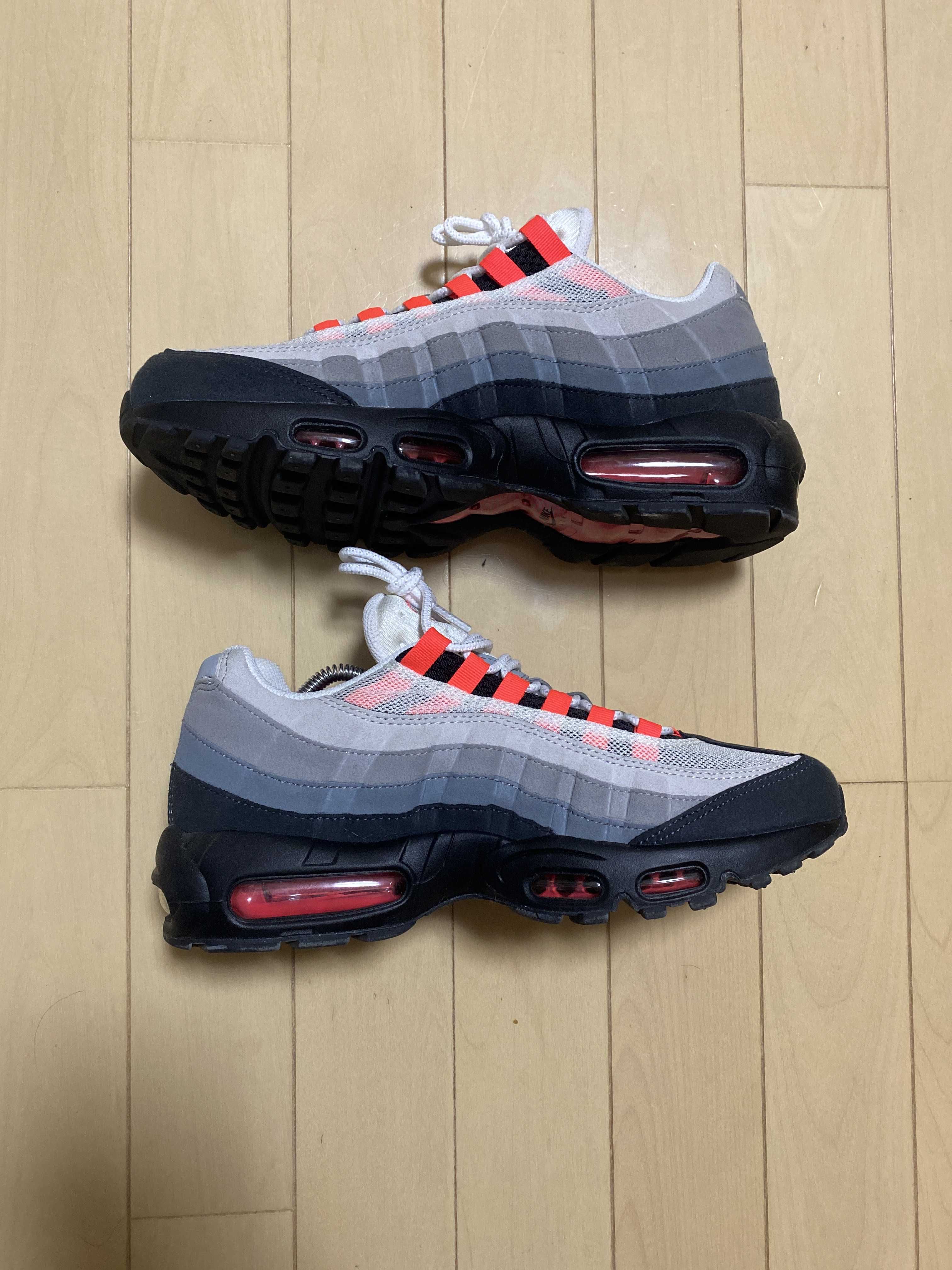Nike Air Max 95 "White/Solar Red"