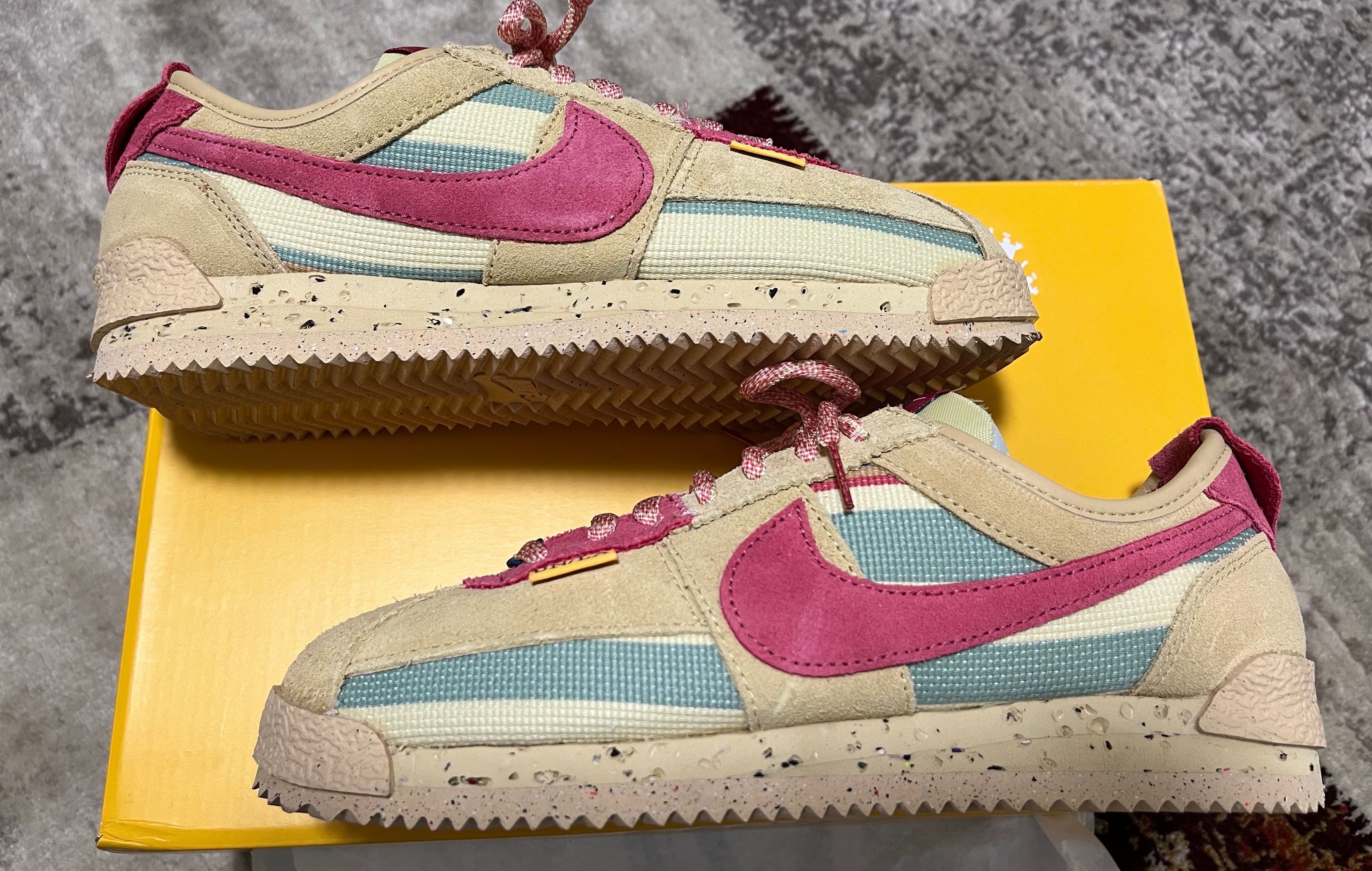 UNION × Nike Cortez "Red/Beige"