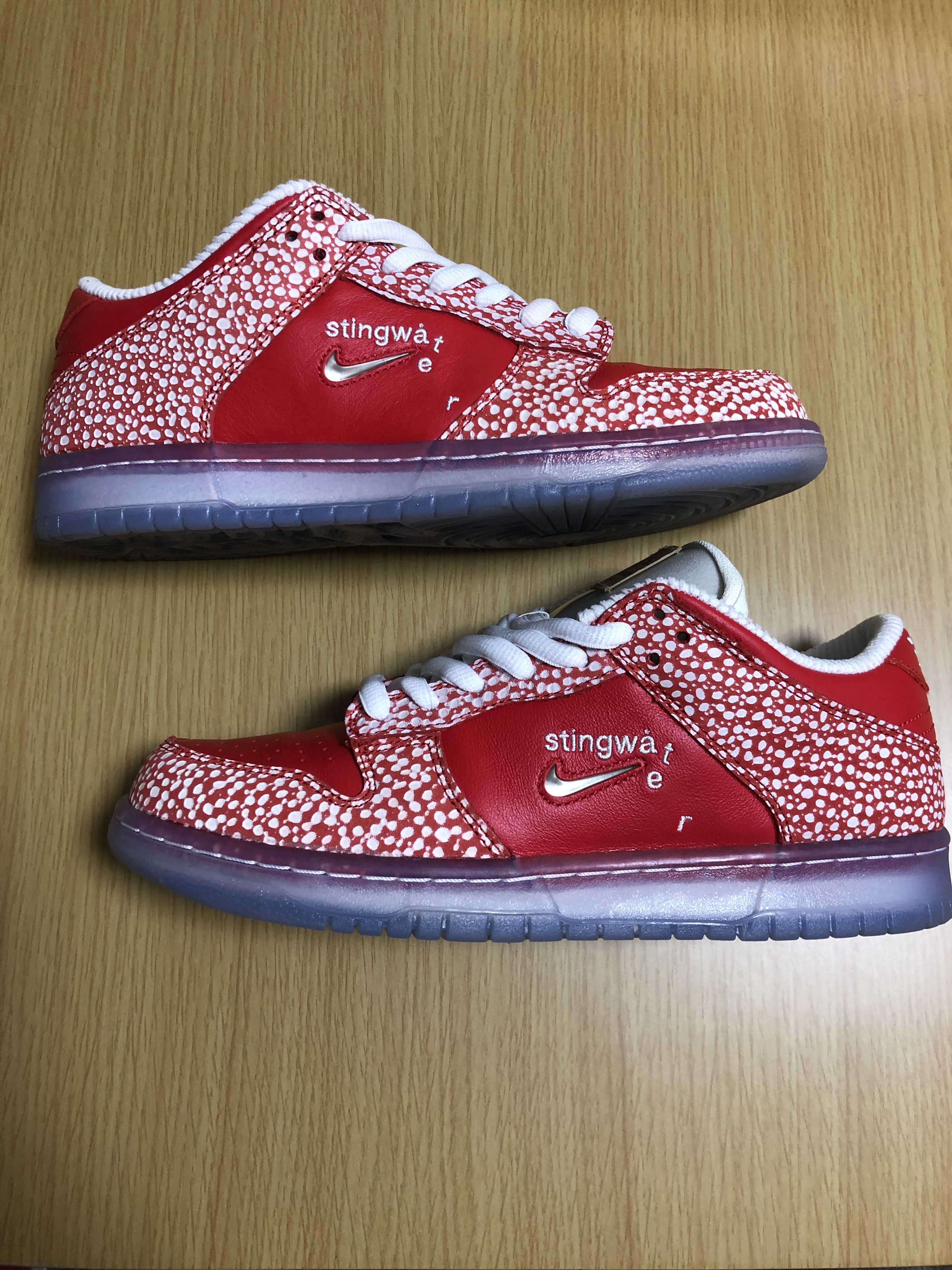 Stingwater × Nike SB Dunk Low "Magic Mushroom"