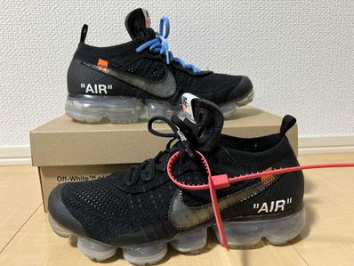 Off-White × Nike Air Vapormax "Black/Total Orange/Clear"