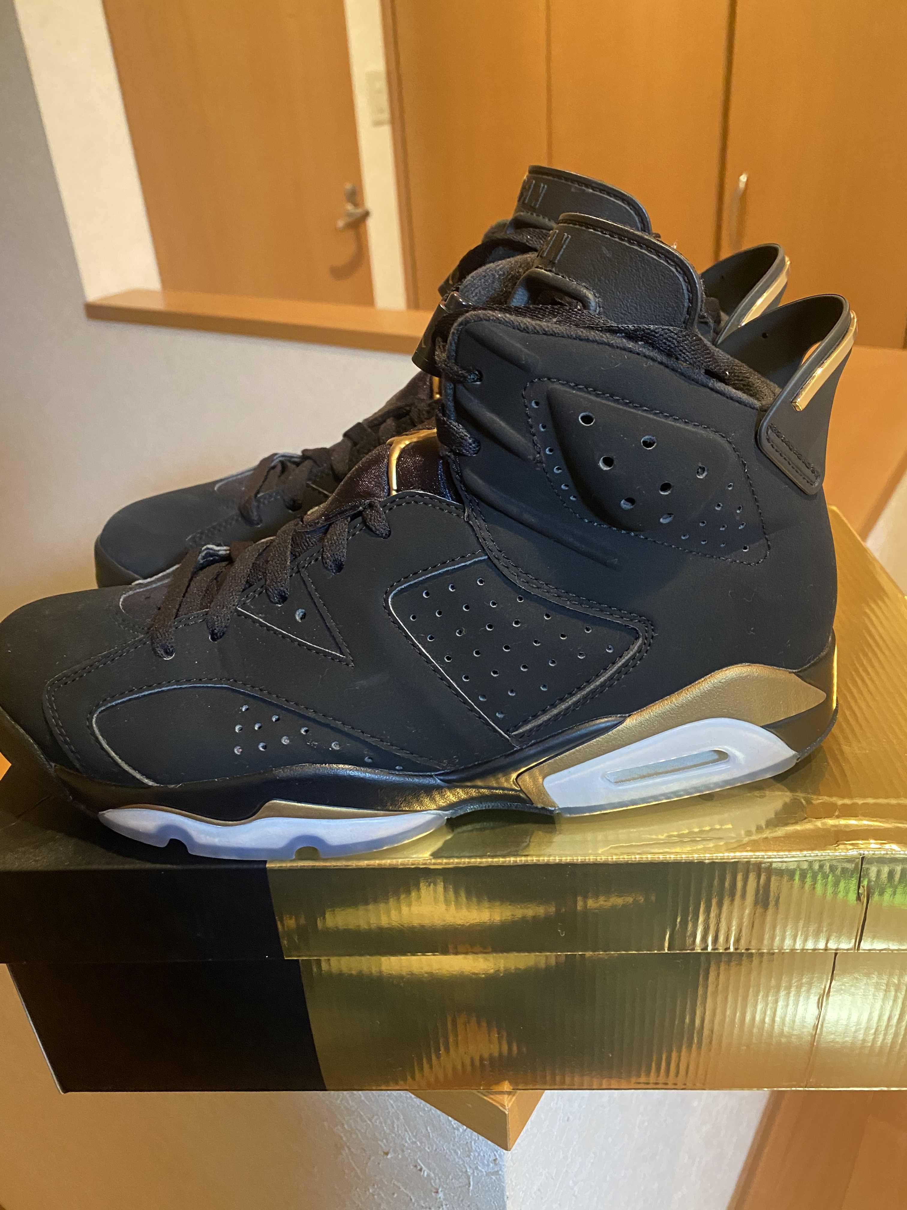 Nike Air Jordan 6 DMP "Black/Metallic Gold" (2020)  
