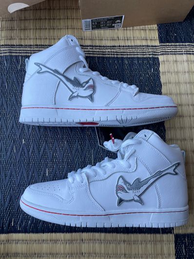 Oski x Nike SB Dunk High "Great White Shark"