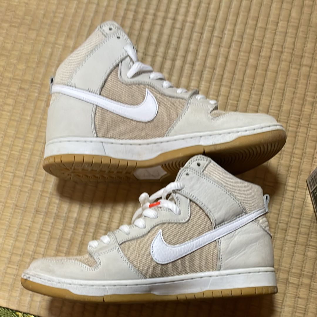 Nike SB Dunk High Pro ISO "Orange Label Unbleached Natural"