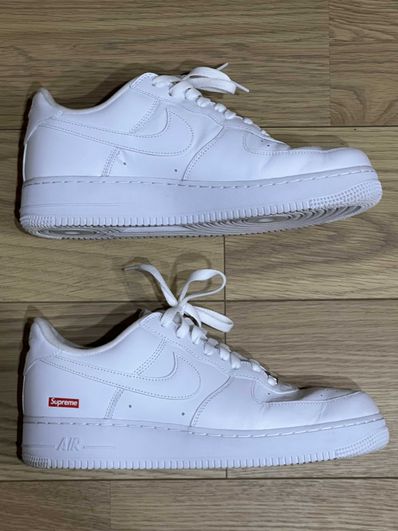 Supreme × Nike Air Force 1 Low "White"
