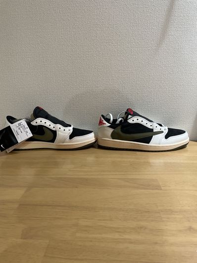 Travis Scott × Nike Women's Air Jordan 1 Low OG "Medium Olive"