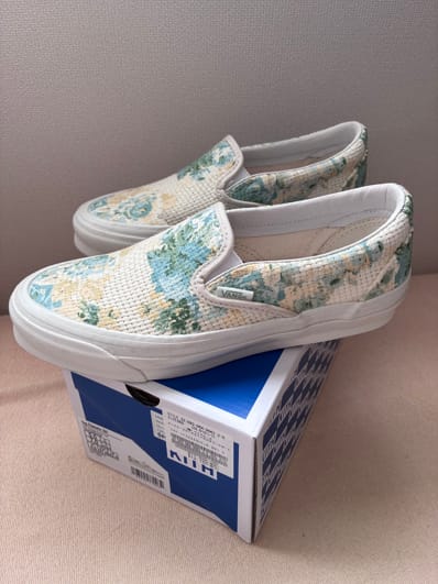KITH × Vans OG Classic Slip-On LX For Vault "Vintage Floral"