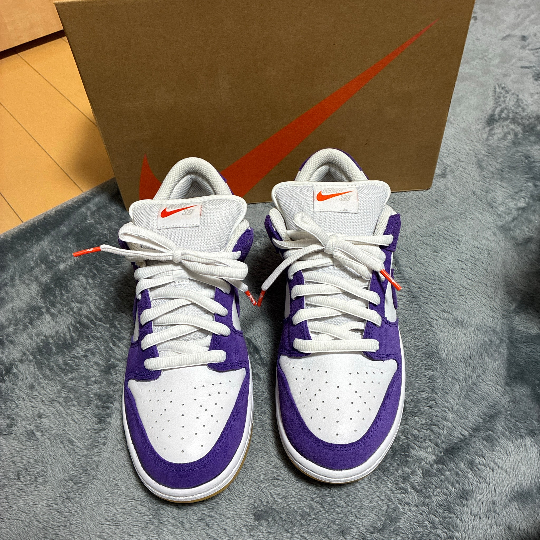 Nike SB Dunk Low Pro ISO Orange Label "Court Purple Gum"