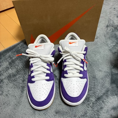 Nike SB Dunk Low Pro ISO Orange Label "Court Purple Gum"