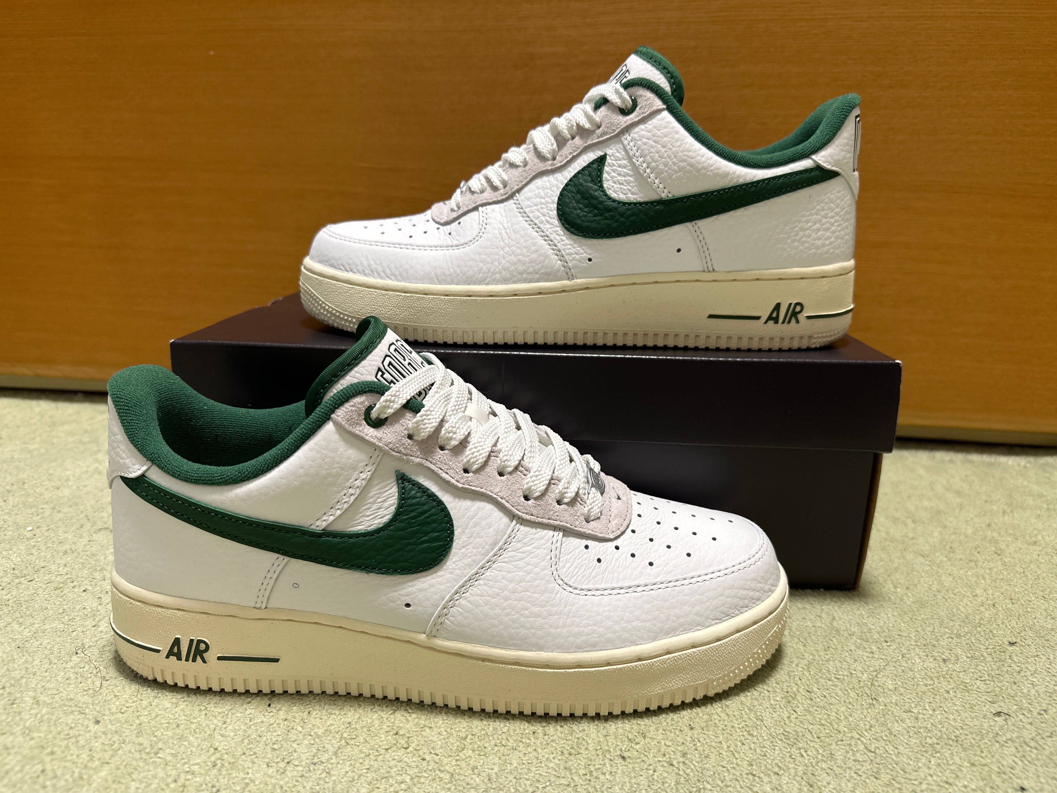Nike Women's Air Force 1 Low Command Force "Summit White/Gorge Green"