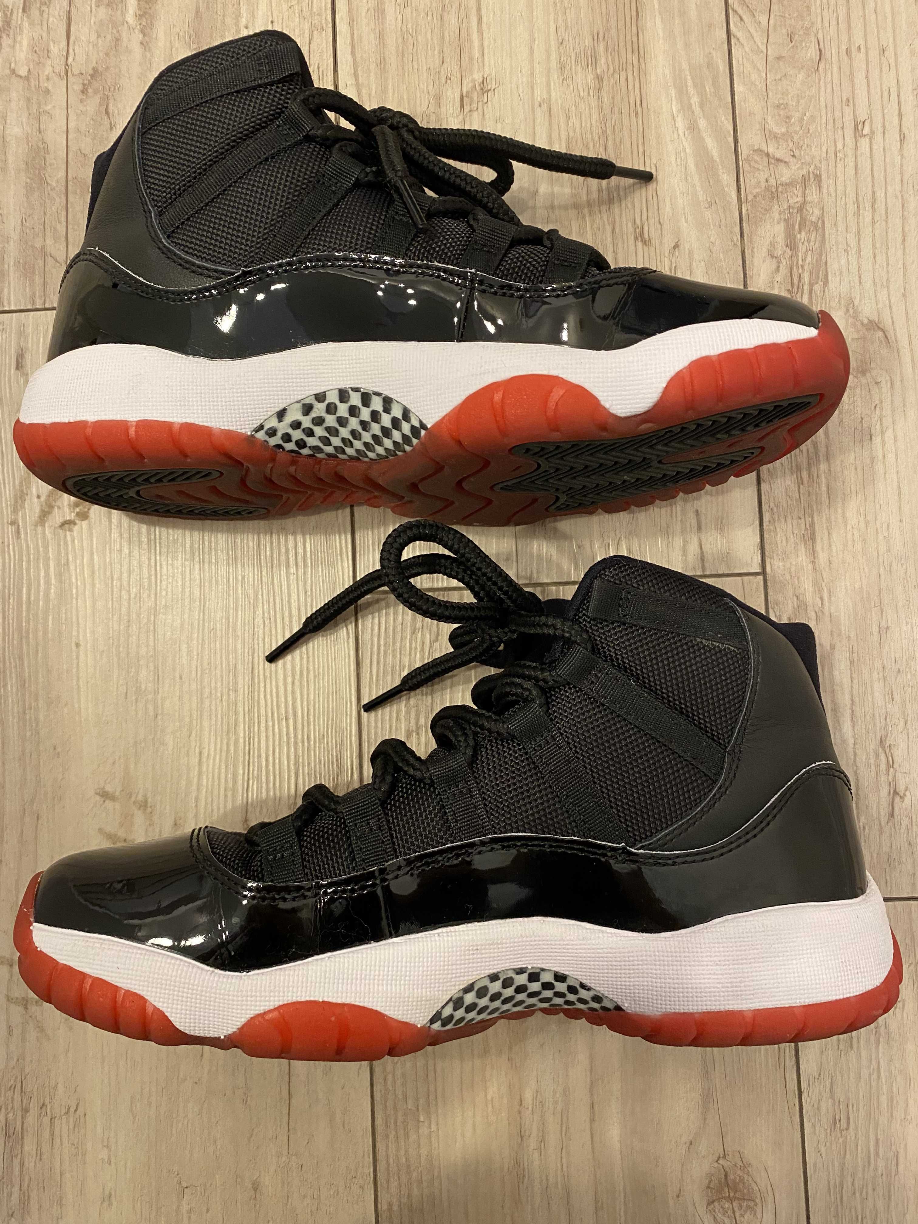 NIKE AIR JORDAN 11 RETRO GS "BRED"